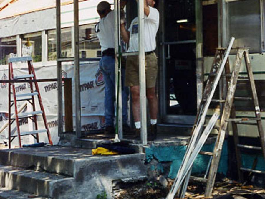 Diner renovations