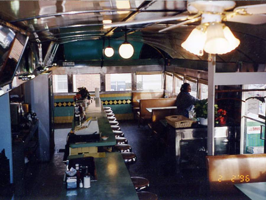 Diner interior